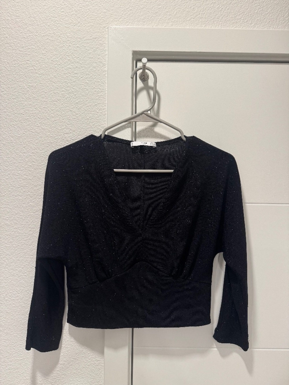 SPARKLY PARTY BLACK TOP